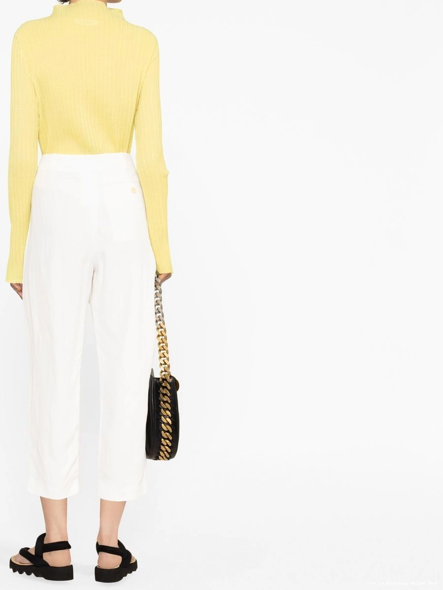 Affordable McCartney pleated trousers cropped Stella Women 0419